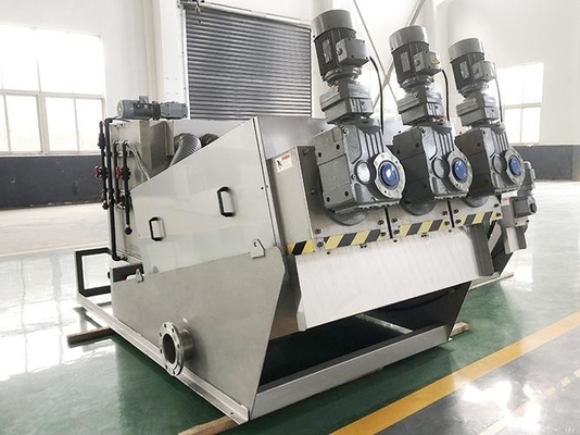 kaufen Automatischer Mehrscheiben-Schraubpresse-Schlammentwässerungsschraubpresse-Dehydrator für die Abwasserbehandlung online manufacture
