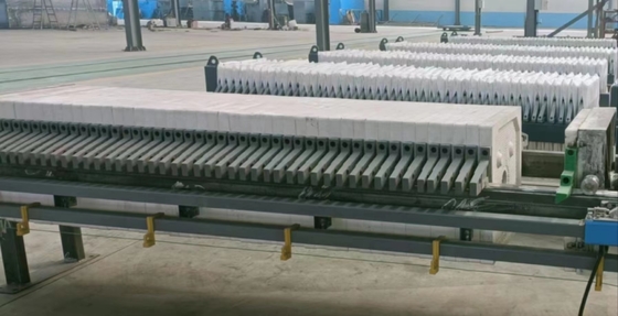 kaufen Automatische Industrie-Schlamm-Entwässerungsmaschine Hydraulik-Kammer-Platte und Rahmen-Öl-Ton-Filterpressausrüstung online manufacture