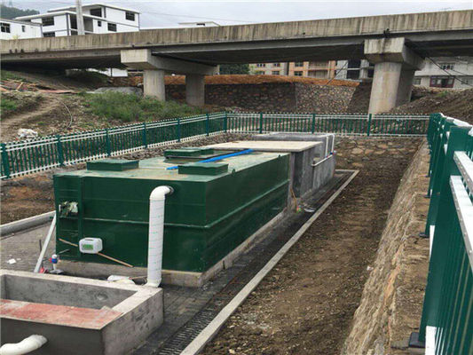 kaufen Aquakultur Abwasserreinigung Trennung Behandlung MBR Integrierte Ausrüstung Haushaltswasserreinigungssystem online manufacture