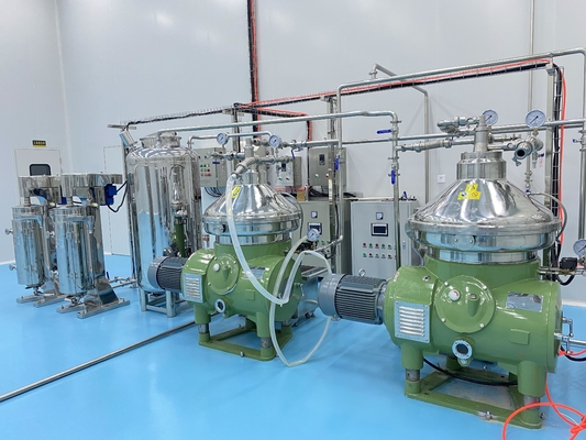 kaufen Automatische Ölrefining Entgummung und Entsaften Drei-Phasen-Trennscheiben-Zentrifuge zum Verkauf online manufacture