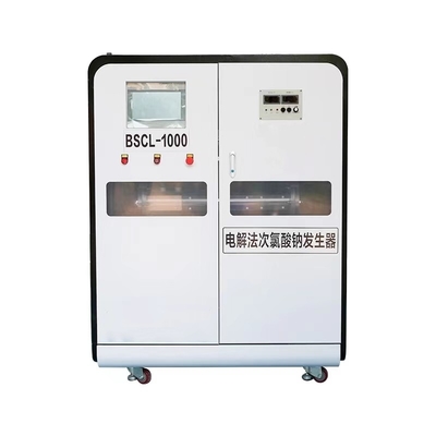 kaufen Wasserbehandlungskapazität 0-5000 L/Stunde Natriumhypochlorit-Generator mit Membran-Elektrolytzelle 6-8 g/L Konzentration online manufacture