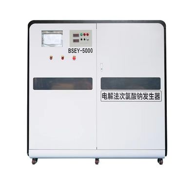 kaufen Elektroautomatische Steuerung PLC  Natriumhypochlorit Anlage für die Wasseraufbereitung Kapazität 0-5000L/Stunde Split-Typ Generator Online-Herstellung