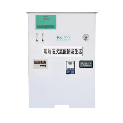 kaufen Industrielle Salzwasser-Elektrolyse-Maschine mit Natriumhypochlorit-Generator und Wasserbehandlungskapazität 0-5000L/Stunde online manufacture