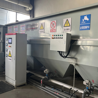 kaufen Elektroautomatische Steuerung PLC Siemens Schrägplatten Lamella Klärer für Abwasserbehandlungsanlagen online manufacture