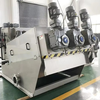 kaufen Automatisches Schlamm-Reduktionssystem Abwasserfilter-Druck-Entwässerungsmaschine für Biogas-Digester online manufacture
