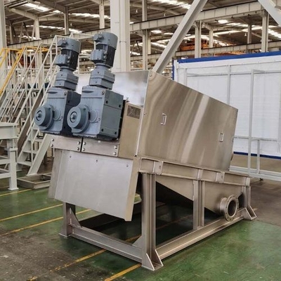 kaufen Revolutionäre Maschine zur Entwässerung von Ölschlamm mehrere Scheiben spiraler Georöhre für Palmölmühle mit hoher Kapazität online manufacture