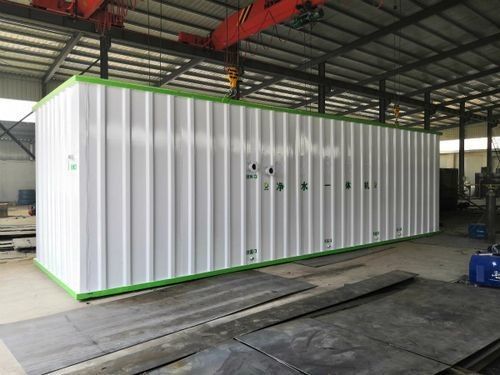 kaufen Physikalische Abwasserreinigungsanlage 95-99% Schadstoffentfernungseffizienz für saubereres und gesünderes Wasser garantiert online manufacture