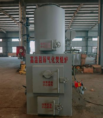 kaufen Krankenhausmüllverbrenner mit einer Batchkapazität von 15 kg bis 10 t Hochgeschwindigkeitsbrenner und einer 1-jährigen Garantie für die Entsorgung von Biomedizinabfällen online manufacture