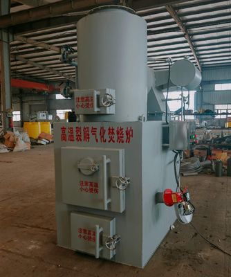 kaufen Verbrennungsanlage für medizinische Abfälle mit einer Verbrennungstemperatur von 850-1300 °C zur Behandlung gefährlicher Abfälle mit Diesel oder Erdgas Online-Herstellung