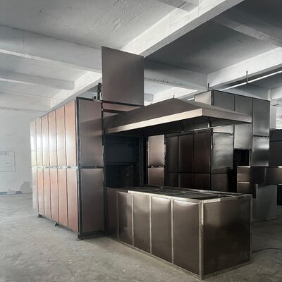 kaufen Hochwertiger menschlicher Verbrenner aus Edelstahl mit digitaler Touchscreen-Schnittstelle und fortschrittlichem Filtrationssystem Online-Herstellung