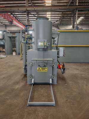 kaufen Rauchlose Müllverbrennungsanlage mit 850~1200 Grad Celsius hochtemperaturen Brenner für 95-99% Verschmutzungsentfernung und 1-Jahresgarantie Online-Herstellung
