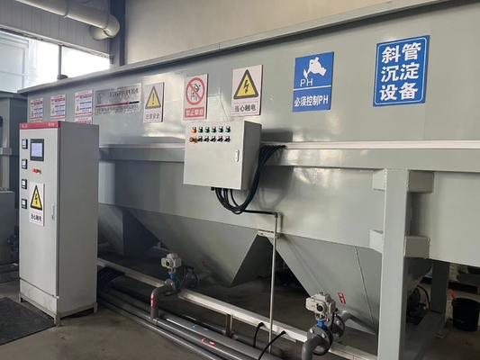 Kombinationstyp Lamella-Klarifikator Elektroplatten-Erzbekleidungsindustrie Lamella-Platten-Klarifikator