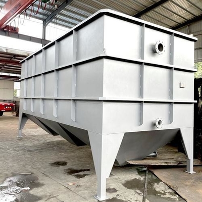 Schrägplattenentwurf Lamella Plate Clarifier Einfache Installation für optimale Leistung
