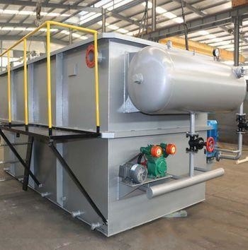 Produktivität 1-300 L/Stunde Sedimentation Flotationsmaschine mit gelöster Luft zur Entfernung von Öl und TSS im Abwasser von Restaurants