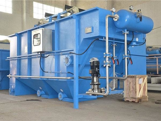 Produktivität 1-300 L/Stunde Sedimentation Flotationsmaschine mit gelöster Luft zur Entfernung von Öl und TSS im Abwasser von Restaurants