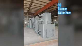 DAF-Maschine mit 95 % Effizienz, auf Skid montiert