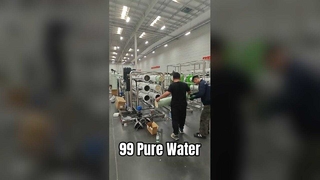Industrielles Umkehrosmosesystem mit reiner Wasserlösung