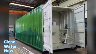 MBR-Abwasseraufbereitung 50 m3 pro Tag