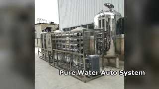 RO-Wasserfilter mit automatischer Steuerung, Edelstahlsystem