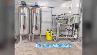 RO-Wasserfilter: Automatischer Reinwasser-Edelstahl