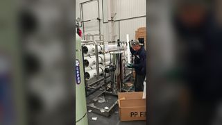 Reinwasserlösung Industrielles RO-System01